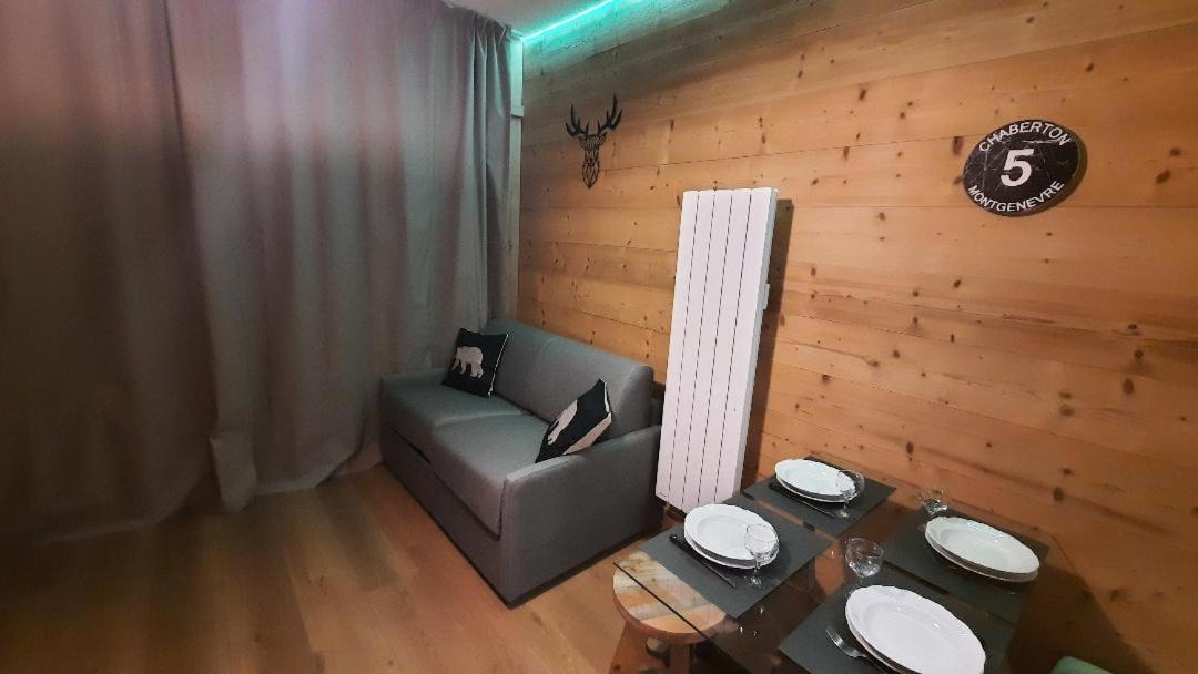 Le Cocon Des Neiges Montgenevre Apartment Bagian luar foto