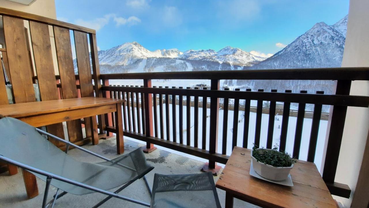 Le Cocon Des Neiges Montgenevre Apartment Bagian luar foto
